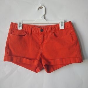 Calvin Klein Jeans Orange Shorts Sz: 4